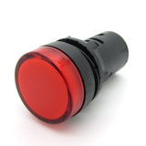22mm LED INDICATION LAMP RED VOLTAGE 12V AC-DC AUL22R12V INDECO