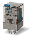 FINDER RELAY 11 PINS 3PDT 10A 3-CO ROUND BASE SERIES 60.13.9 GENERAL PURPOSE INDUSTRIAL RELAY COIL VOLTAGE VARIATIONS FROM 12-220VDC ROUND BASE TYPE SERIES-90