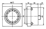 BUZZER 80mm VARIATIONS 12V - 24V-110V-230V RIABS-80 INDECO