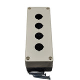 ENCLOSURE BOX 4-HOLES IP65 INDECO RIB4.