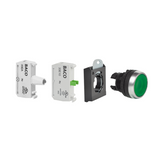 ILLUMINATED PUSHBUTTON 22mm BACO 24V AC-DC & 230V AC