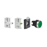 ILLUMINATED PUSHBUTTON 22mm BACO 24V AC-DC & 230V AC