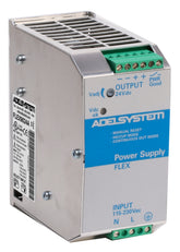 POWER SUPPLY 24V DC 5A MAX DIN RAIL MOUNTABLE ADFLEX9024A ADELSYSTEM