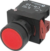 PUSHBUTTON RED 22mm INDECO RINPB22F01R