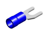 SPADE TERMINAL LUGS BLUE 2.5 X 6mm S2-6SV
