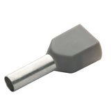 TWIN CORD END TERMINAL LUGS GRAY 2.5mm CT225013