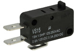 LIMIT SWITCH VS-SERIES HIGHLY MICRO LIMIT SWITCH VS15001C, VS15011C, VS15021C, VS15031C