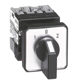 10A Change-Over Panel Mount Mini Cam Switch with 4 Poles and 8 Contacts.