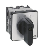 12A Change-Over Panel Mount Mini Cam Switch with 1 Pole and 2 Contacts