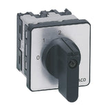 12A Two-Way Panel Mount Mini Cam Switch With 1 Pole and 2 Contacts With Off Position