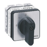 20A Two-Way Panel Mount Mini Cam Switch With 1 Pole and 2 Contacts With Off Position