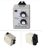 3-PAHSEVOLTAGE MONITOR JVM-2 380Vac 10A OVER-UNDER VOLTAGE PROTECTION, PHASE FAILURE & PAHSE SEQUENCE RELAY - Copy