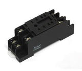 8 PIN BASE FOR RELAYS & TIMERS DIN RAIL MOUNT PYF08A ANLY