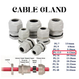 CABLE GLAND PG-13.5 PVC WATER PROOF IP68 YYPG13.5 INDECO