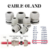 CABLE GLAND PG-42 PVC WATER PROOF IP68 YYPG42 INDECO