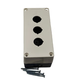 ENCLOSURE BOX  3-HOLES IP65 INDECO RIB3.