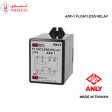 FLOATLESS RELAY OPERATING CURRENT 100-240Vac 8 PIN ROUND BASE AFR-1 ANLY