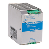 POWER SUPPLY 48V DC 7A MAX DIN RAIL MOUNTABLE ADFLEX28048A ADELSYSTEM